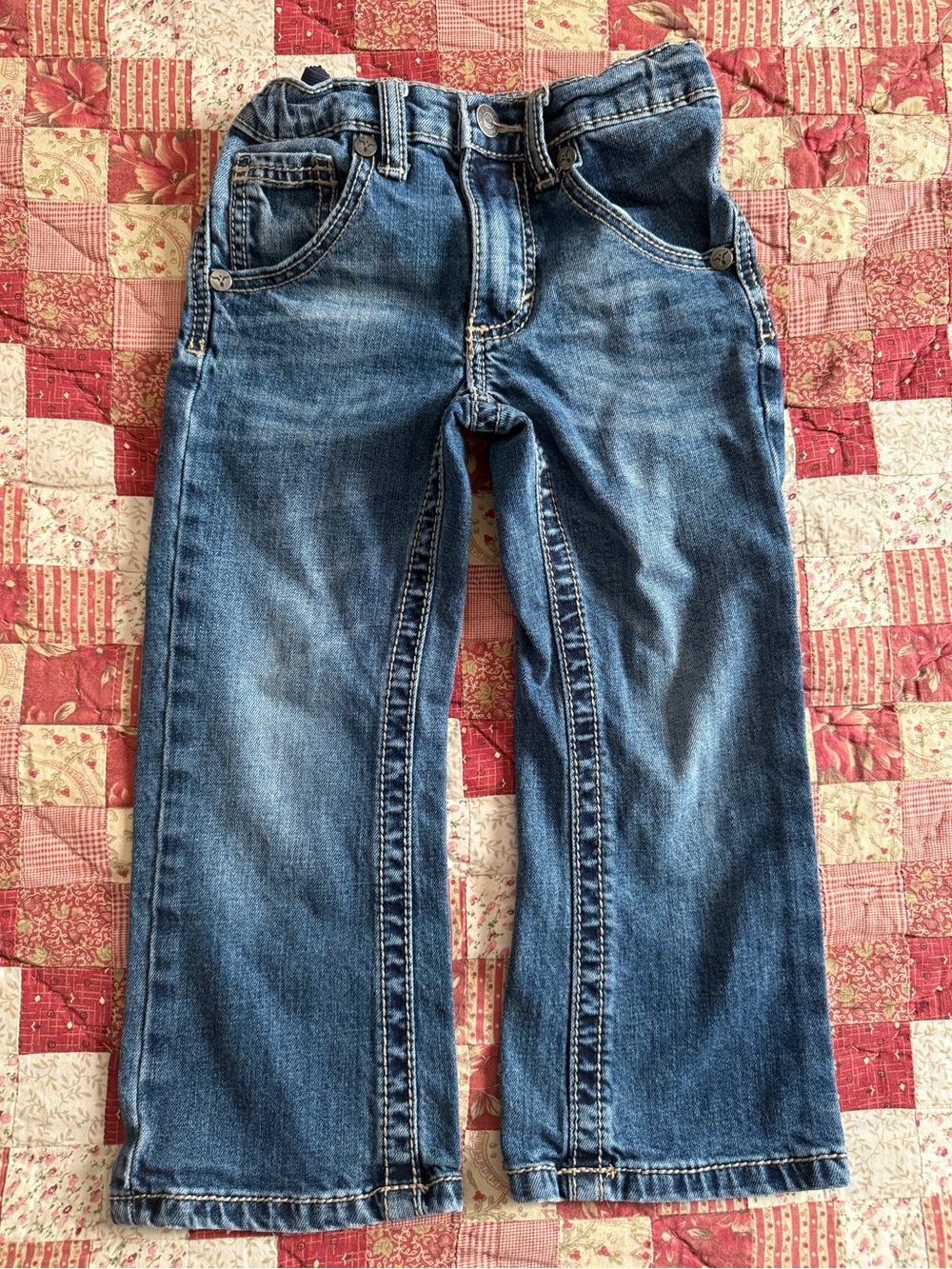 Wrangler 20X Boys Size 4 Regular Western Jeans